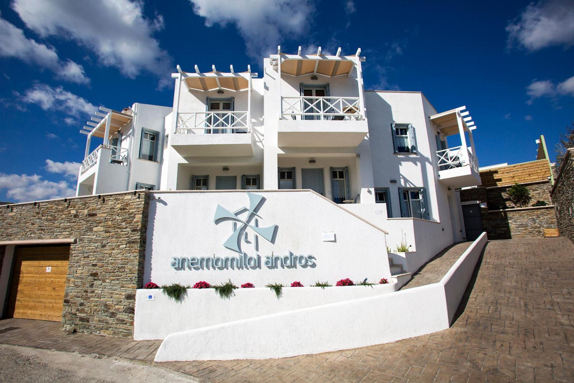 Anemomiloi Andros Hotel Kültér fotó