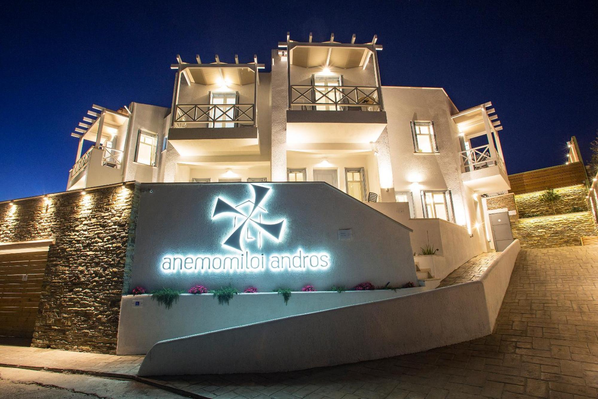 Anemomiloi Andros Hotel Kültér fotó
